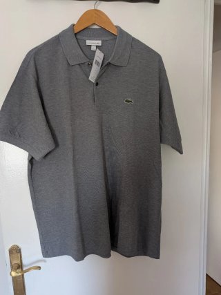 Camiseta Lacoste Gris Talla L