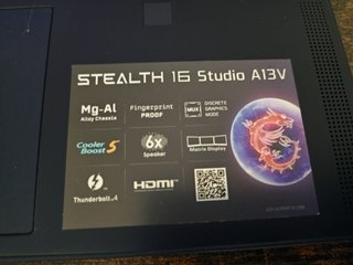 MSI Stealth 16 Studio A13V
