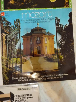 Lote 5 Vinilos Clásicos Mozart