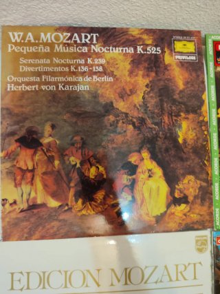 Lote 5 Vinilos Clásicos Mozart
