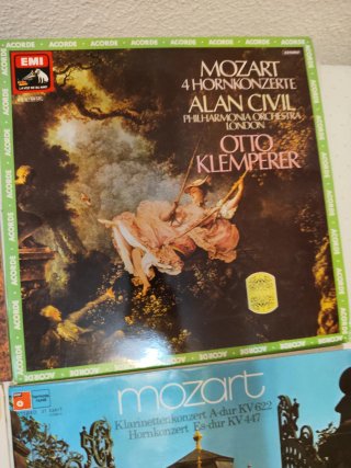 Lote 5 Vinilos Clásicos Mozart
