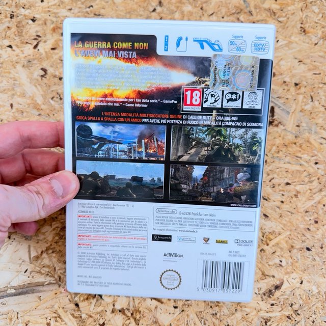 Call of Duty World At War Wii Completo ITA