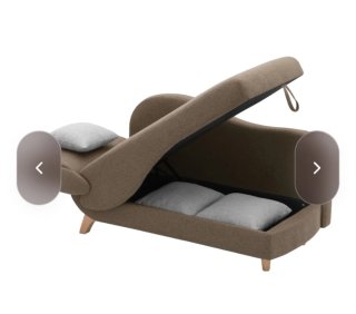 Diván convertible tela