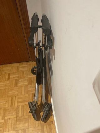 Andador 3 ruedas plegable con bolsa