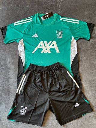Completo Adidas Nero/Verde