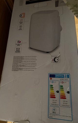 Aire Acondicionado Portátil Blanco