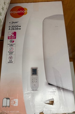 Aire Acondicionado Portátil Blanco