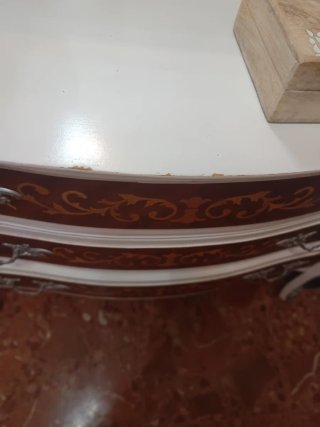 Recibidor cómoda y espejo