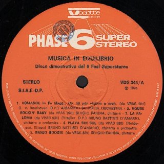 LP Musica in Equilibrio Phase 6 Super Stereo