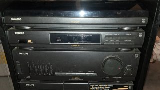 Minicadena Philips Negra