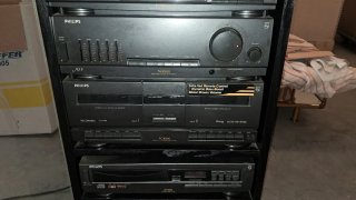 Minicadena Philips Negra