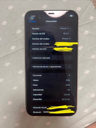 iPhone 11 Blanco 128GB