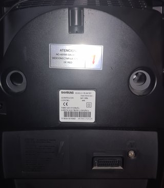 Samsung TV con reproductor VHS