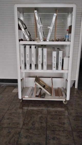Conjunto de ventanas de aluminio