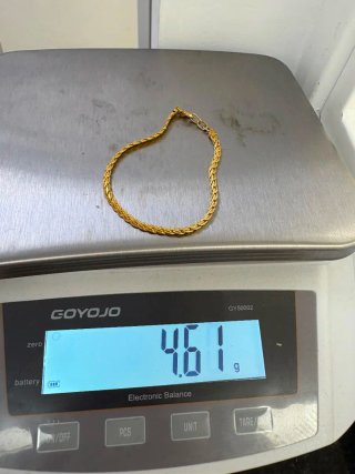 Pulsera de 18k