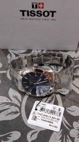 Tissot Gentleman Azul 40mm Acero Inoxidable