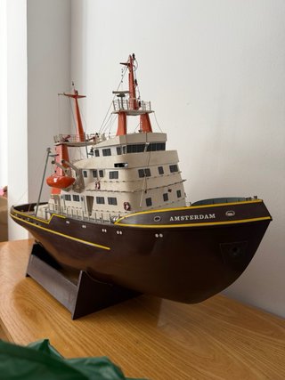 Maqueta Barco Pesca Amsterdam