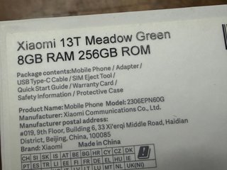 Xiaomi 13t 256gb Verde