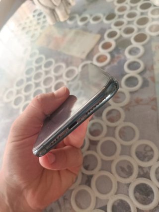 iPhone 11 Pro Max gris - negro