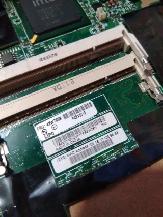 Placa base Lenovo portátil
