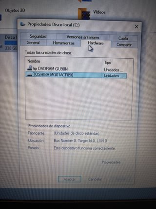 Portátil Hp Probook 650 G1  I5,HDD500,8GbRAM,W10