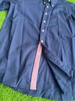 Camisa Carolina Herrera Azul Marino Talla XL