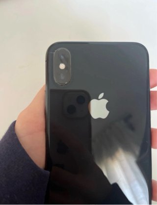 iPhone X Negro + Funda