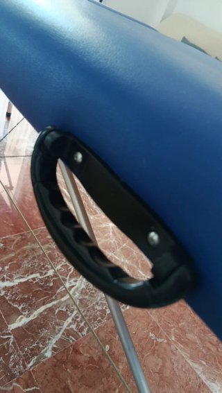 Camilla plegable de fisioterapia y masaje