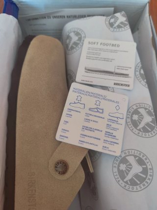 Birkenstock Boston Beige