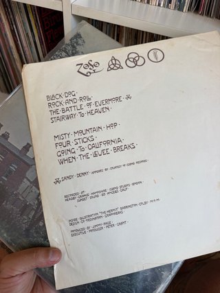 Vinilo LP Led Zeppelin IV