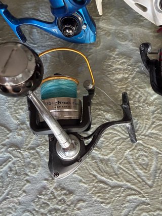 5 carretes de pesca