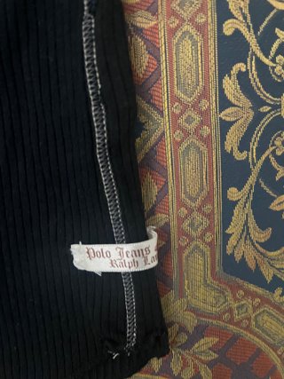 Polo Ralph Lauren Camiseta Negra Mujer
