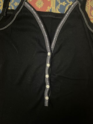 Polo Ralph Lauren Camiseta Negra Mujer