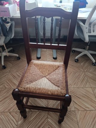 Sillas madera