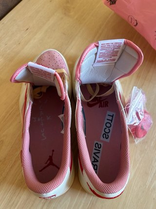 Nike Air Jordan 1 Low Rosa e Bianco