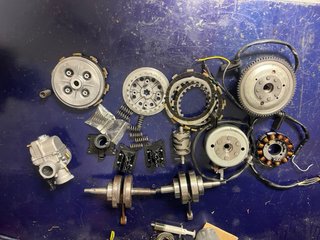 Motor AM6 Airsal 80cc
