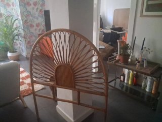 Cabeceros cama 90 de ratan