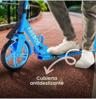 Patinete Arebos City Scooter Azul