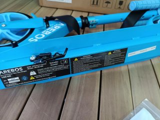 Patinete Arebos City Scooter Azul