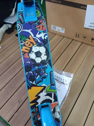 Patinete Arebos City Scooter Azul