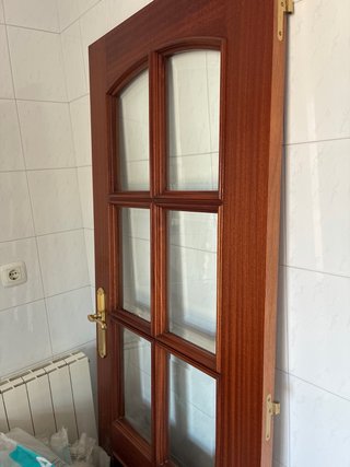 Puertas de roble nuevas