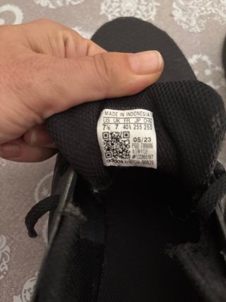 Zapatillas Adidas Negras Talla 40.5