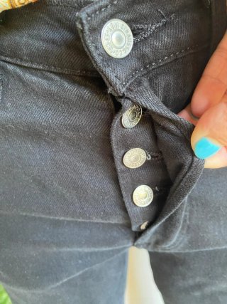 Pantalón tejano negro