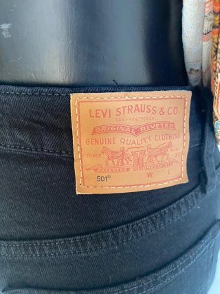 Pantalón tejano negro