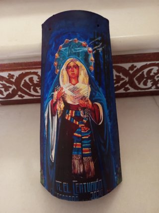 Teja de la virgen de las angustias