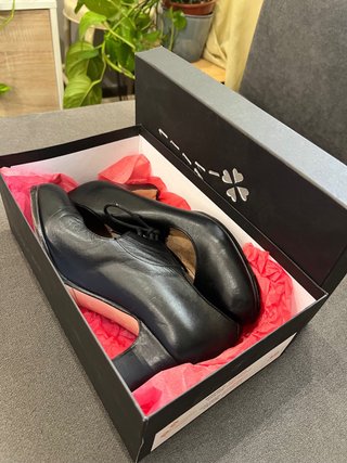 Scarpe Flamenco Nere con Lacci