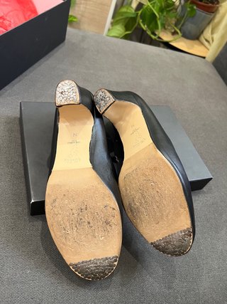 Scarpe Flamenco Nere con Lacci