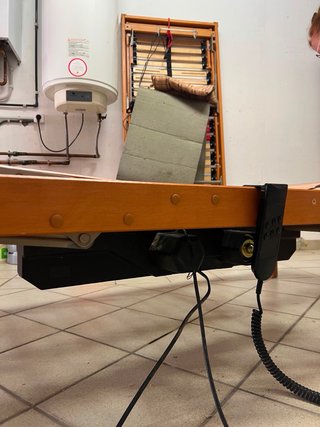 Cama eléctrica articulada madera