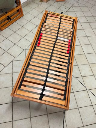 Cama eléctrica articulada madera