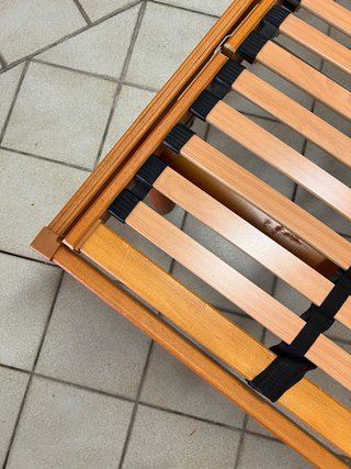 Cama eléctrica articulada madera